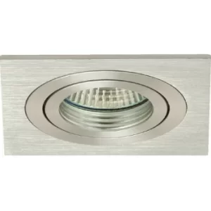Image of Linea Verdace Luxi Square Recessed Downlight Aluminum