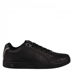Image of K Swiss Slick Mens Trainers - Black Mono