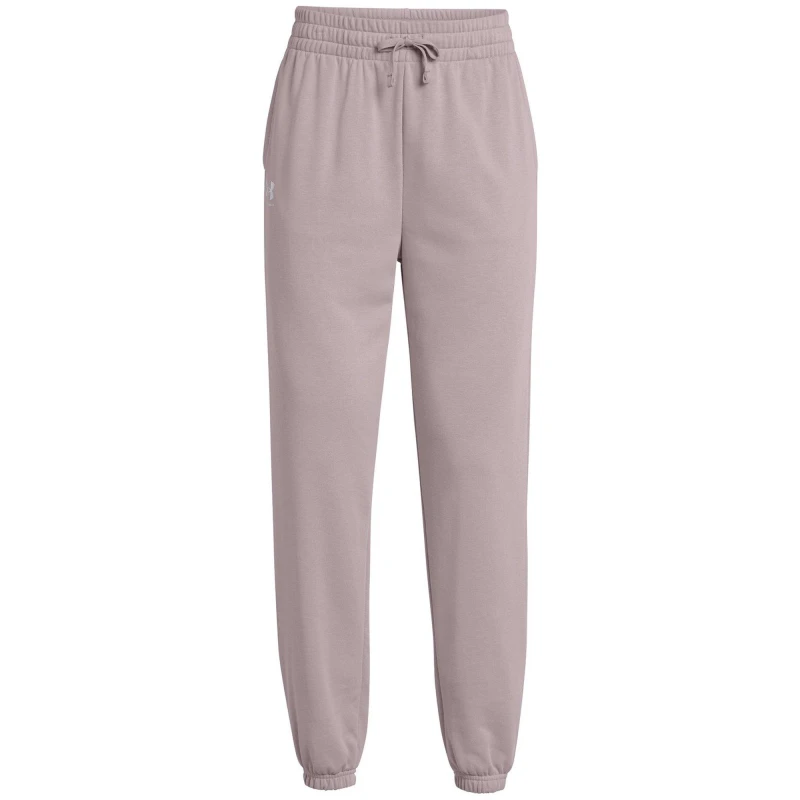 Image of Under Armour Rival Terry Joggers Womens Gray female 10 (S)