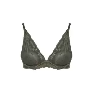 Image of Calvin Klein Plunge Bra - Grey