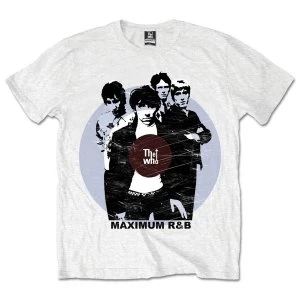 Image of The Who - Maximum R&amp;B Unisex Medium T-Shirt - White