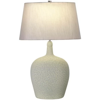 Image of Lambeth - 1 Light Table Lamp Ceramic, E27 - Elstead