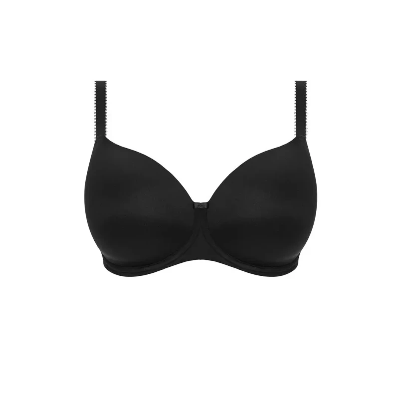 Image of Fantasie Womens underwired molded bra Fantasie Smoothease Noir Female 95G
