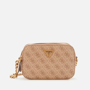 Image of Guess Womens Noelle Cross Body Camera Bag - Latte