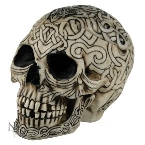 Image of Celtic Skull Box Small