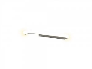 Image of Wall Lamp Shelf With USB Socket, 8W LED, 4000K, 680lm, White