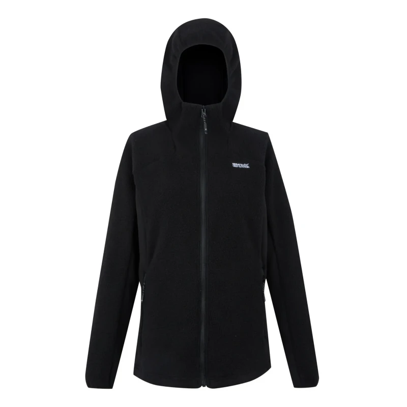 Image of Womens hooded fleece Regatta Elinn Noir Female 42