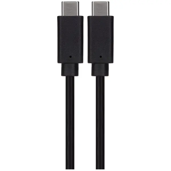 Image of Maplin Maplin 60W USB-C to USB-C Data Transfer & Charging Cable - Black, 2m A02UY