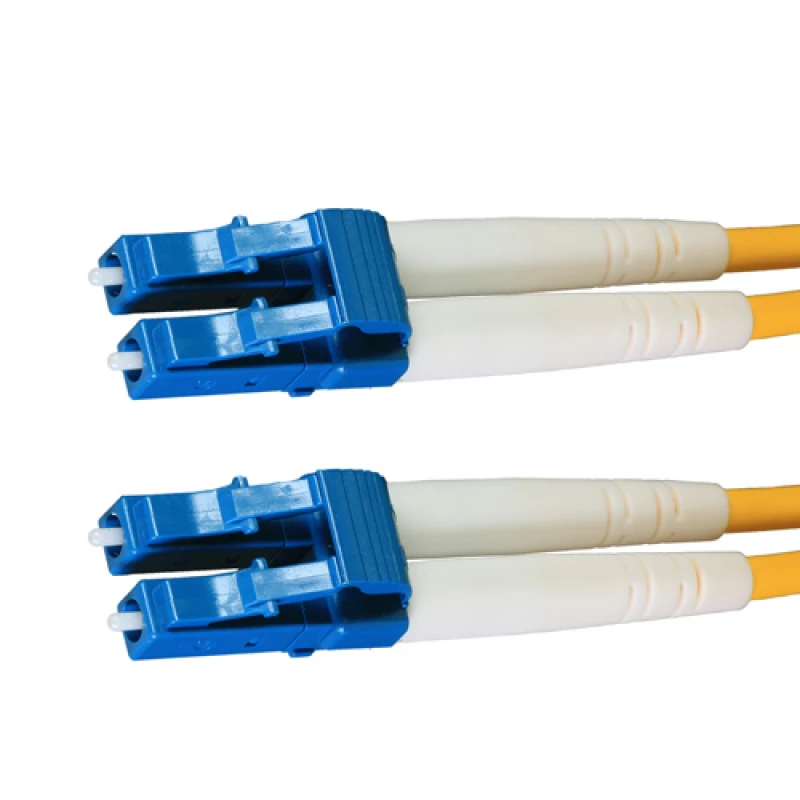 Image of Cablenet 7m OS2 9/125 LC-LC Duplex Yellow LSOH Fibre Patch Lead