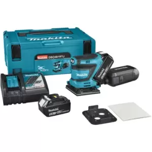 Image of MAKITA DBO481RTJ 18v Palm sander quarter sheet