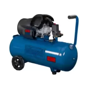 Image of HC55DC Profi-Set 50L Twin Cylinder Air Compressor Inc. 7 Pce Air Tool Kit