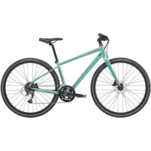 Image of Cannondale Quick 3 Disc 2021 Womens Hybrid Bike - Blue