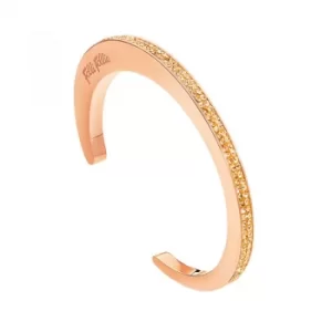 Image of Ladies Folli Follie Sterling Silver Classy Bracelet