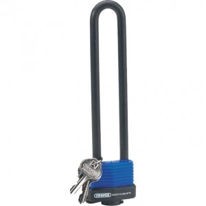 Image of Draper Laminated Steel Padlock 48mm Extra Long