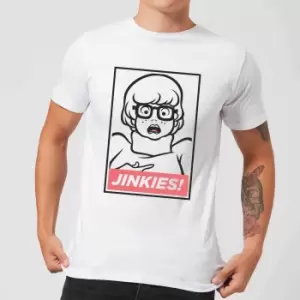 Image of Scooby Doo Jinkies! Mens T-Shirt - White - S