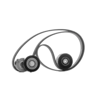 Image of CONTITECH V-ribbed belt set AUDI,SEAT 6PK1580K1 Serpentine belt kit,Auxiliary belt kit,Poly V-belt kit,V-ribbed belt kit