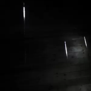 Image of 15pc 10.5m 70cm Premier Snowing Shower Icicle Christmas Lights with 450 Cool White LEDs