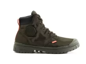 Image of Palladium Boots Unisex PAMPA SP20 CUFF WP+ OLIVE NIGHT