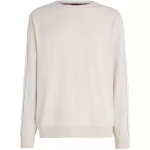 Image of Tommy Hilfiger Hwk Track Top Velour - Beige