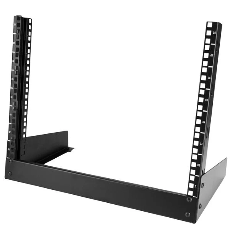 Image of 8U Desktop Rack 2 Post Open Frame