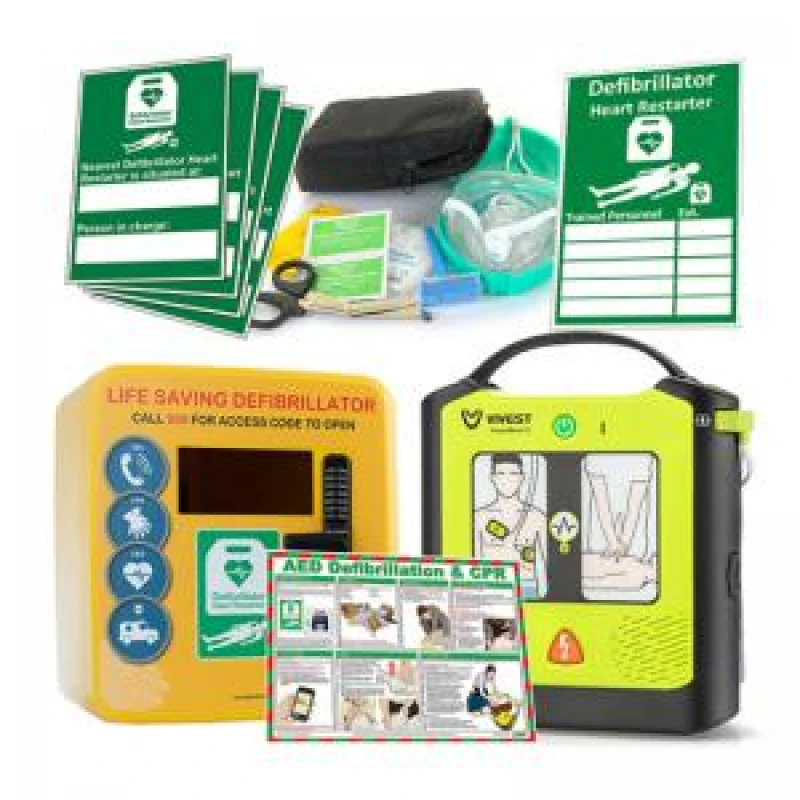 Image of Vivest Power Beat Semi - Auto Defib Outdoor Cabinet Package