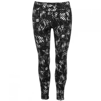 Image of USA Pro Mid Rise Leggings - Mono Stripe