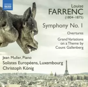 Image of Louise Farrenc Symphony No 1/Overtures/Grand Variations by Louise Farrenc CD Album