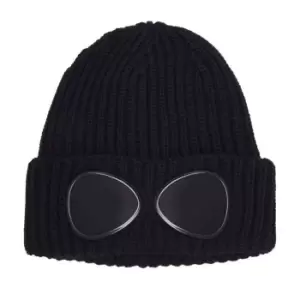 Image of CP COMPANY Goggle Beanie - Blue