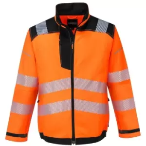 Image of Portwest - T500OBRM - sz M PW3 Hi-Vis Work Jacket - Orange/Black - Orange/Black