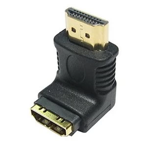 Image of Right Angled HDMI Adaptor