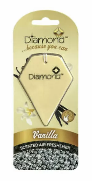 Image of Vanilla 2D (Pack Of 10) Diamond Air Freshener