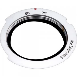 Image of Metabones L39 50-75mm Lens to Leica M Camera 6-Bit Lens Mount Adapter - L39-M-50_75 - Black