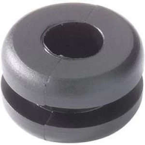 Image of Cable grommet Terminal max. 4mm PVC Black