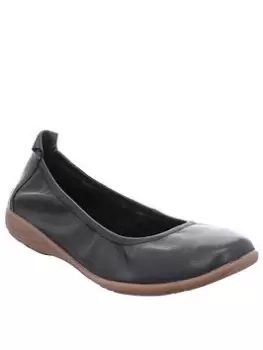 Image of Josef Seibel Ballerina Shoes Black 3.5