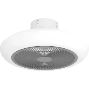 Image of Eglo Townshend 5 Black And Natural, Metal And Wood, Table Lamp - white, grey