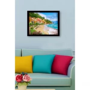 Image of SC1047 Multicolor Decorative Framed MDF Painting