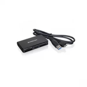 Image of iogear GFR381 card reader Black USB 3.2 Gen 1 (3.1 Gen 1)