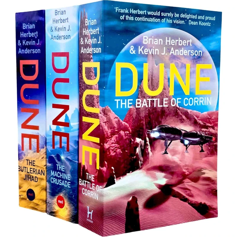 Image of Legends Of Dune 3 Book Collection Brian Herbert And Kevin J Anderson Science Fiction Brian Herbert & Kevin J Anderson Books