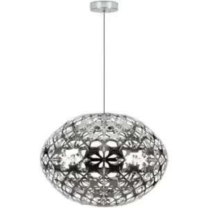 Image of Linea Verdace Orbiter Spherical Pendant Ceiling Light Chrome