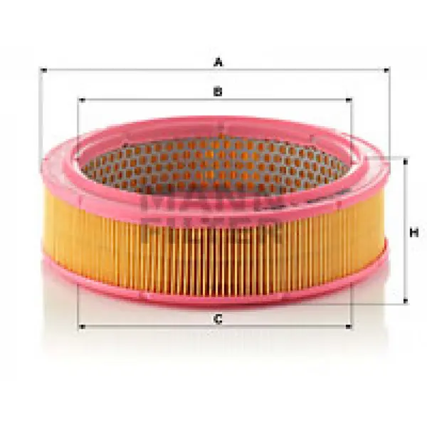 Image of Air Filter C2443/1 by MANN