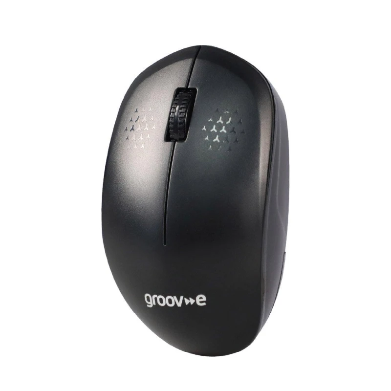 Image of Groov-e Wireless Optical Mouse - Black unisex One Size
