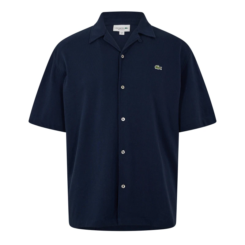 Image of Lacoste Lacoste Revere Shirt Sn63 Navy 166 male M