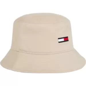 Image of Tommy Jeans Flag Bucket Hat - Beige
