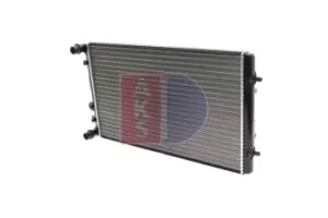 Image of AKS DASIS Engine radiator Mechanically jointed cooling fins 480970N Radiator, engine cooling,Radiator VW,AUDI,SKODA,Golf IV Schragheck (1J1)
