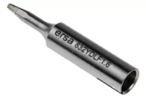 Image of Ersa 1 x 1.6mm Chisel Soldering Iron Tip for use with Power Tool