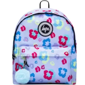 Image of Leopard Print Backpack (One Size) (Lilac) - Hype