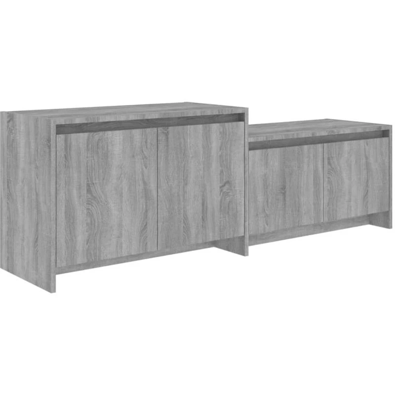 Image of VIDAXL TV Cabinet Grey Sonoma 146.5x35x50cm Engineered Wood Vidaxl 8720286837115