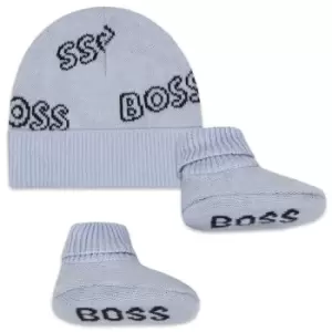 Image of Boss Hat Socks Set Bb24 - Blue