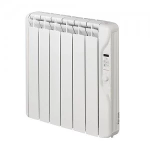 Image of Elnur 0.75kW 24 Hour Digital 6 Module Oil Filled Electric Panel Radiator Heater