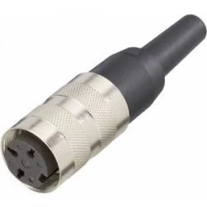 Image of Round connector C091A Number of pins 4 DIN Straight cable socket 5 A T